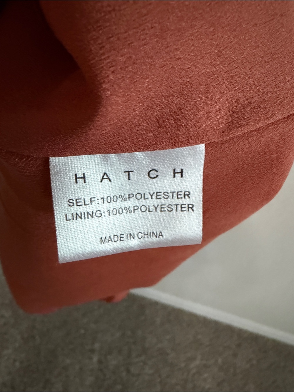 Hatch Maternity Coral smocked Midi Dress - Picture 11 of 15